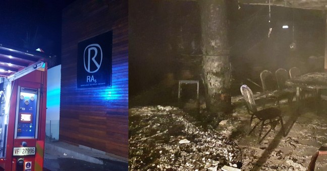 Incendio devasta locale catanese |Fiamme distruggono Ra5