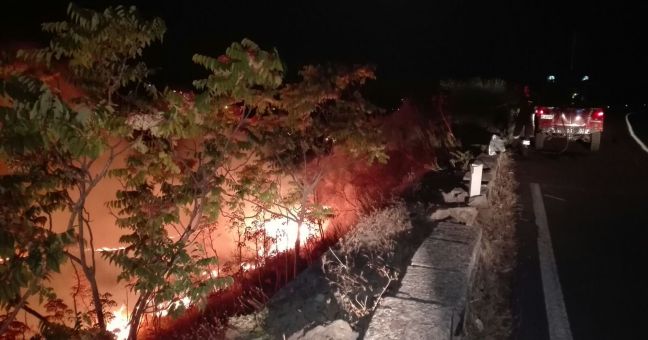 Roghi in tutta la provincia |Fiamme a Feudo San Vito