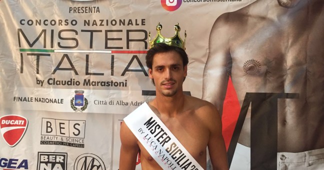 Mister Sicilia 2017| è un catanese