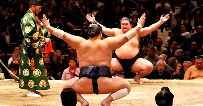 Un lottatore palermitano | campione di Sumo