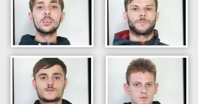 Furti, sgominata gang di catanesi |Volanti arrestano 5 persone