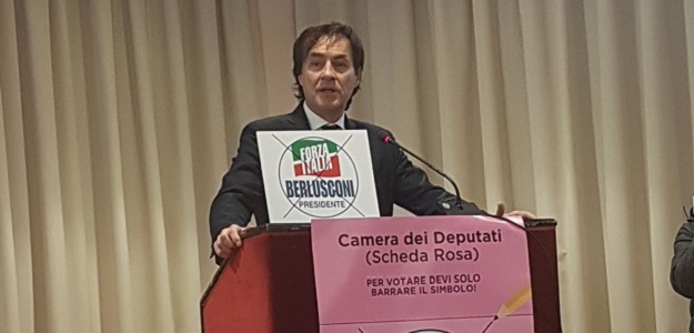 Forza Italia, il ritorno di Cascio | “Il 4 marzo stravinceremo”