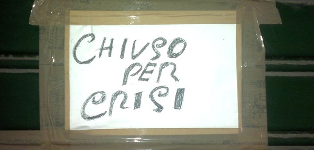 62mila chiusure | Il crollo nel commercio