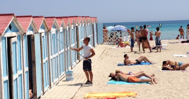Meno cabine a Mondello | Ma si potrà prenotare online