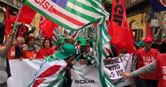 Forestali, in 5mila in piazza | “Più risorse in Finanziaria”