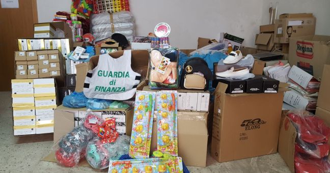 Merce contraffatta | Sequestro a Mussomeli