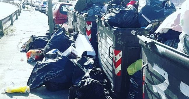 Palermo e i rifiuti | Le foto in città