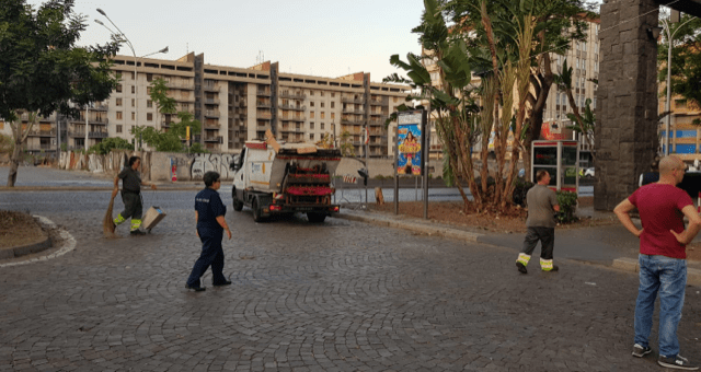 Corso Sicilia, al via |pulizia straordinaria