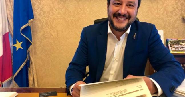 Confisca a Palermo, Salvini: | “Alla faccia dei chiacchieroni”