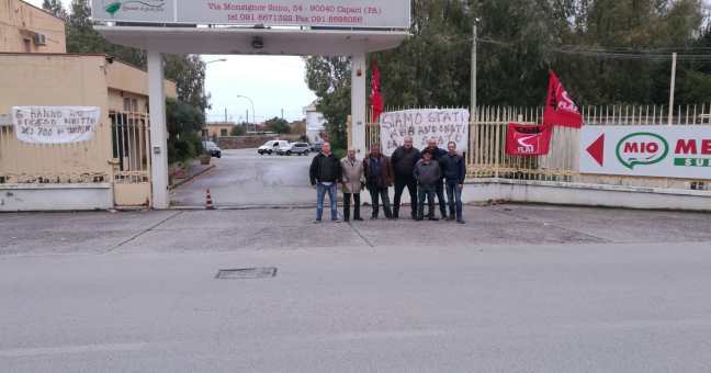 Latte Puccio di Capaci | Sit-in di protesta dei dipendenti