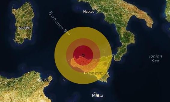 Scossa di terremoto a Palermo| Avvertita dalla popolazione