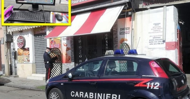 Scoperta sala scommesse clandestina