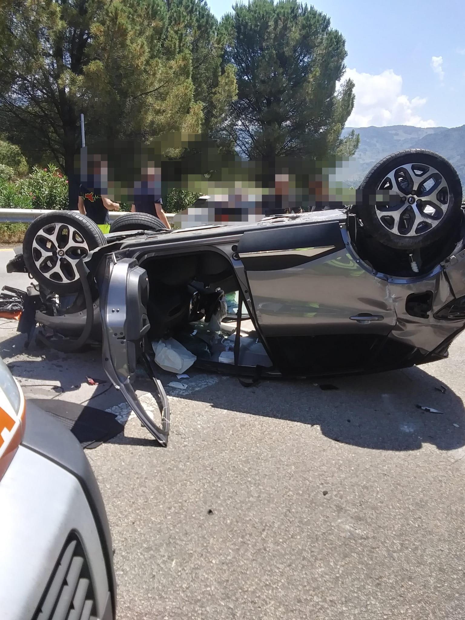 Incidente Sull'autostrada Messina-Palermo, Due Feriti