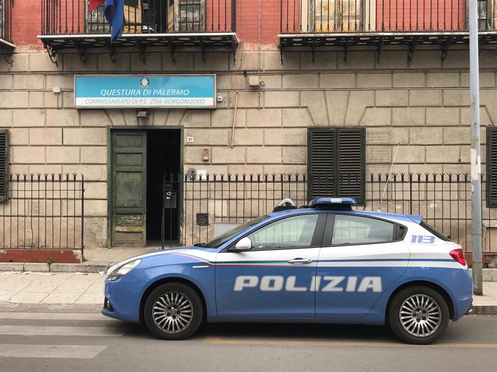 Tre rapine a segno Palermo: la polizia indaga