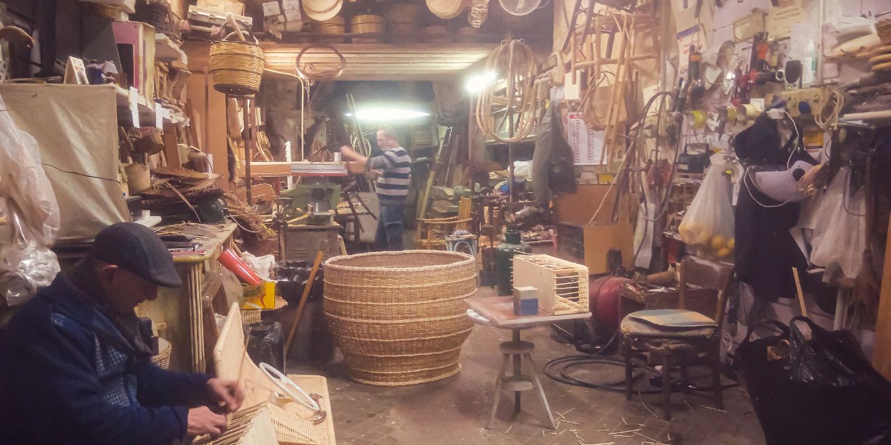 arte dei vimini palermo