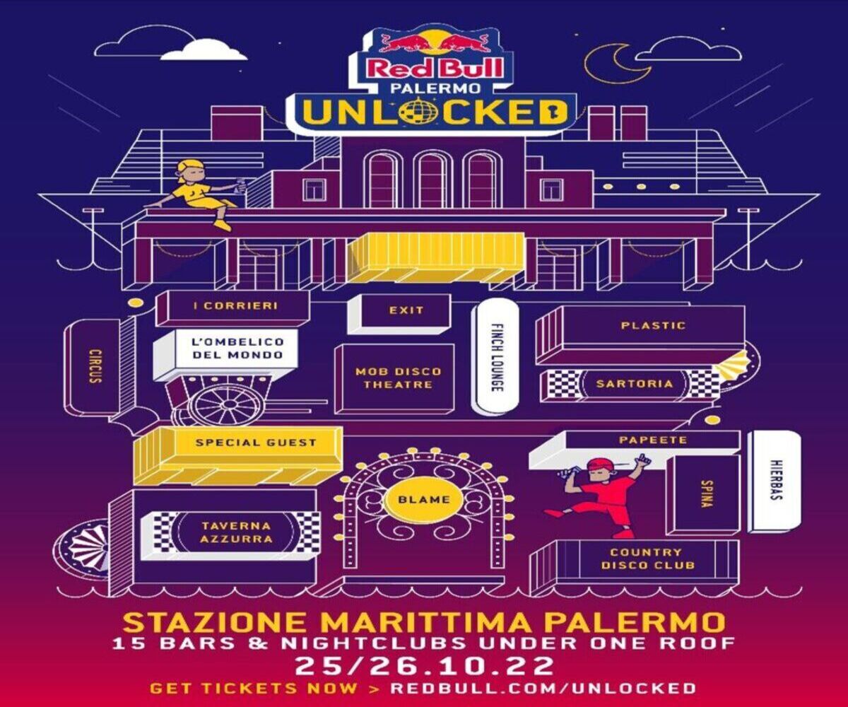 Red Bull Unlocked, tutto pronto per l'evento internazionale Live Sicilia