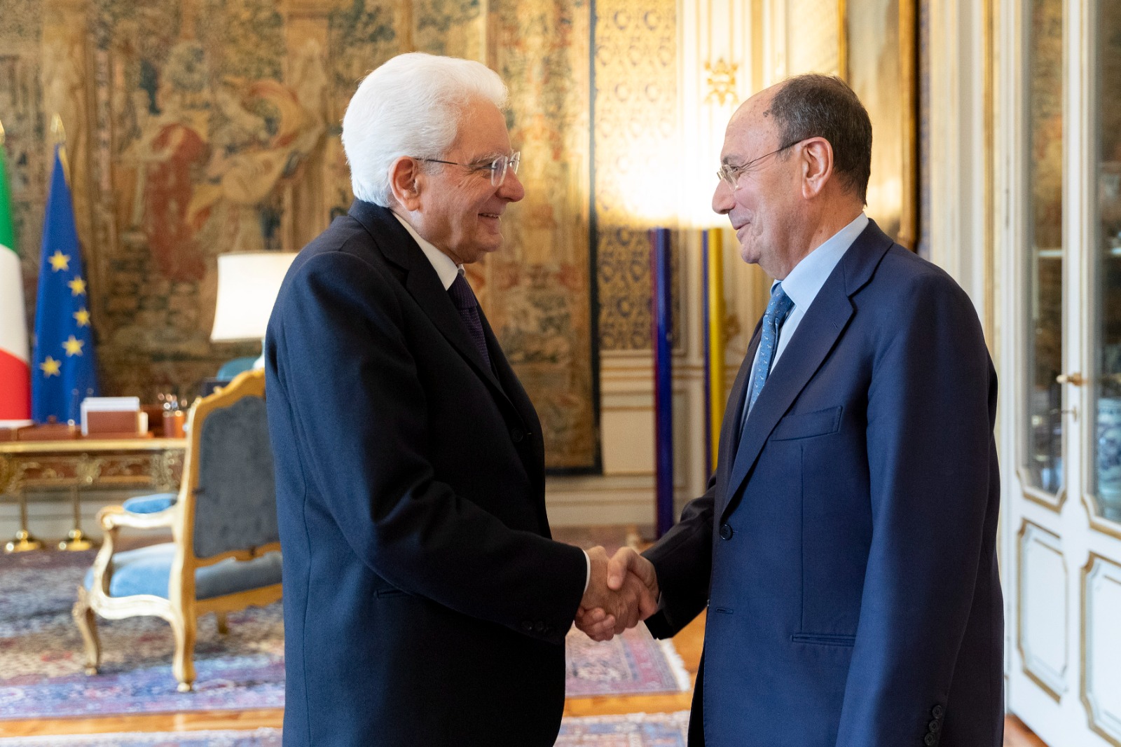 Mattarella e Schifani