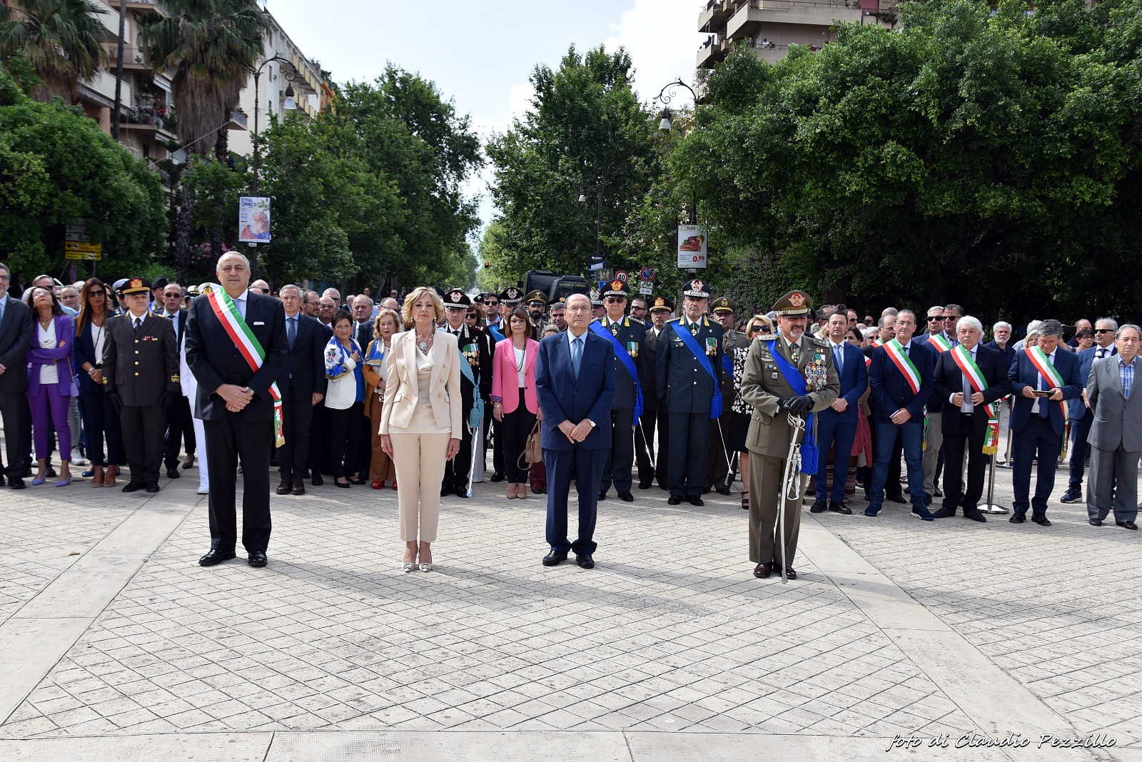 Festa della Repubblica a Palermo, la cerimonia alla Statua FOTO