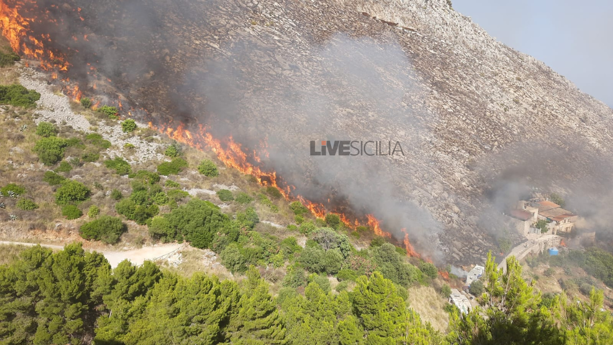 fiamme monte gallo