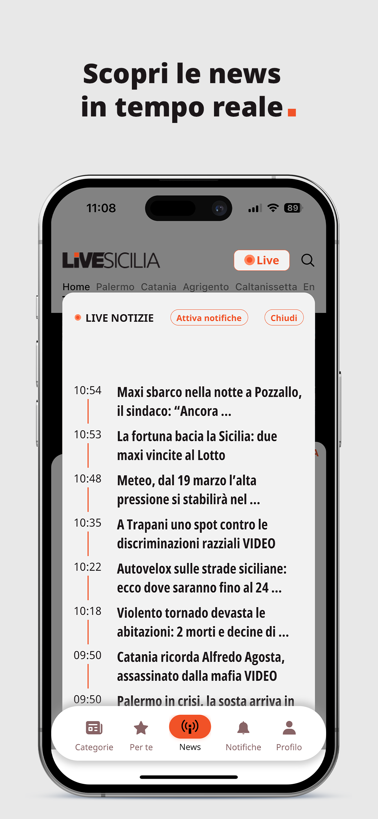App LiveSicilia