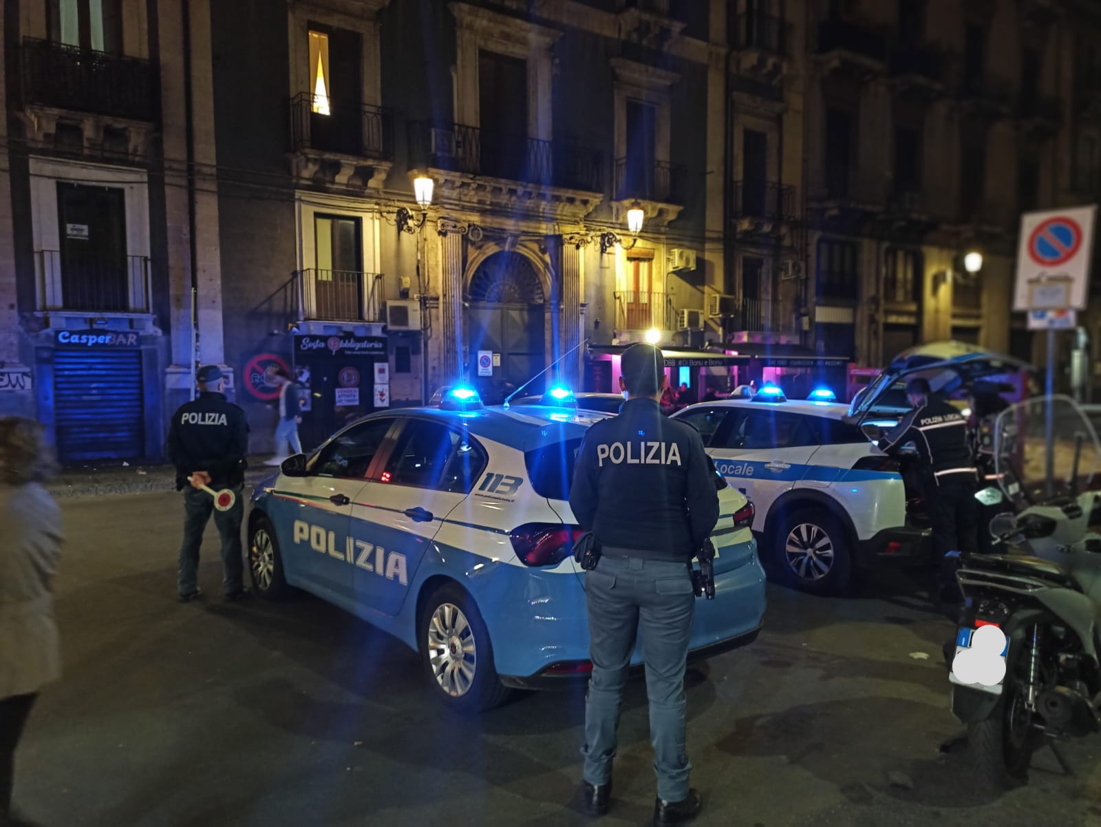 Controlli sulla movida nel centro di Catania, denunce e sanzioni