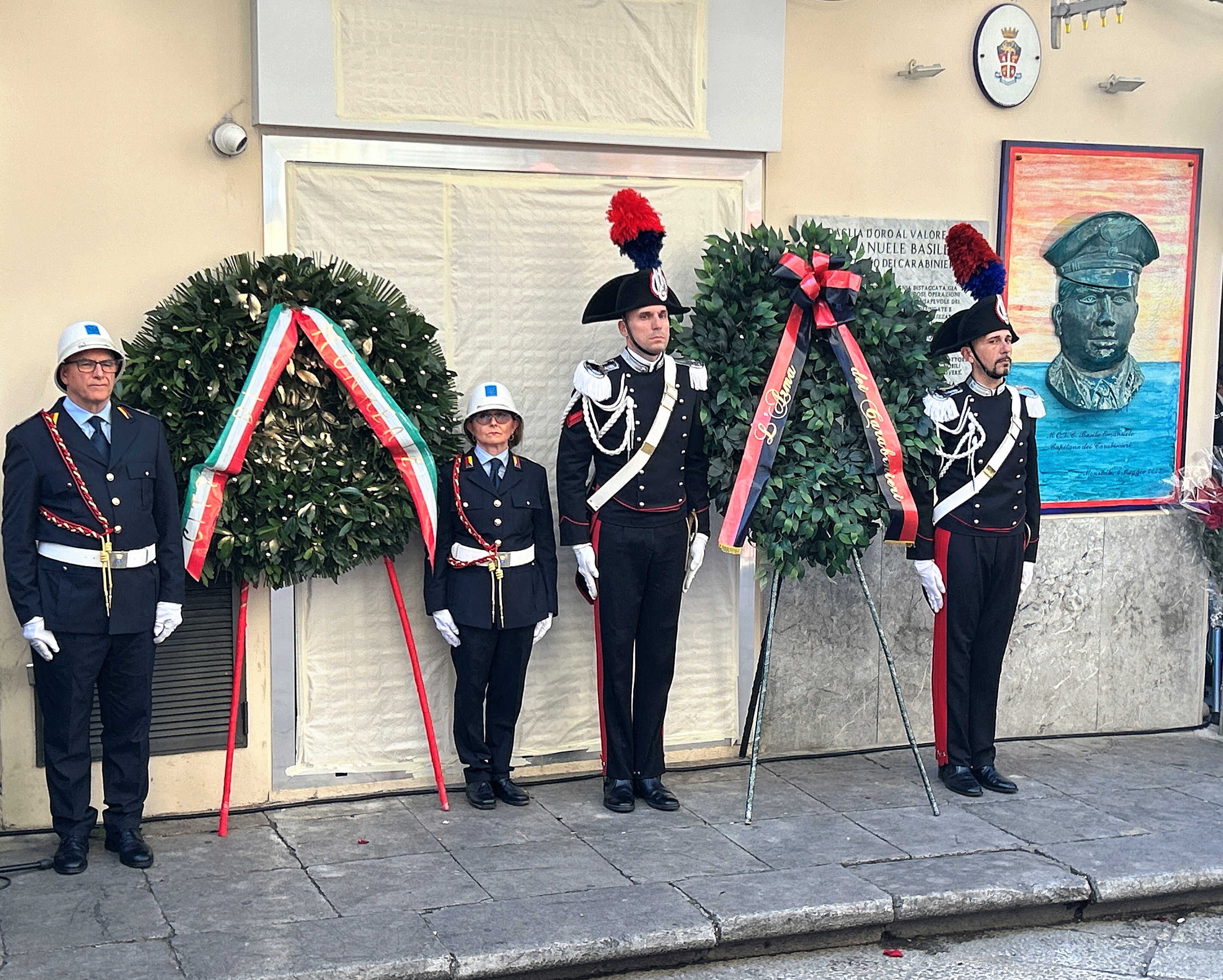 Monreale, i carabinieri ricordano il capitano Emanuele Basile