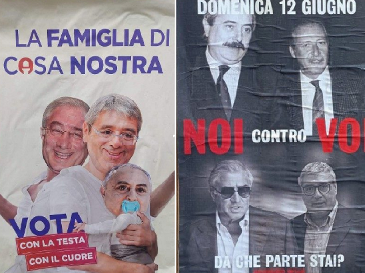 La mafia e i manifesti su Cuffaro e Forza Italia: no all’archiviazione