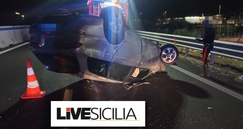 Pauroso incidente sulla Statale, l’auto finisce sottosopra: un ferito