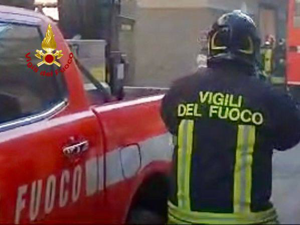 Incendio a Catania