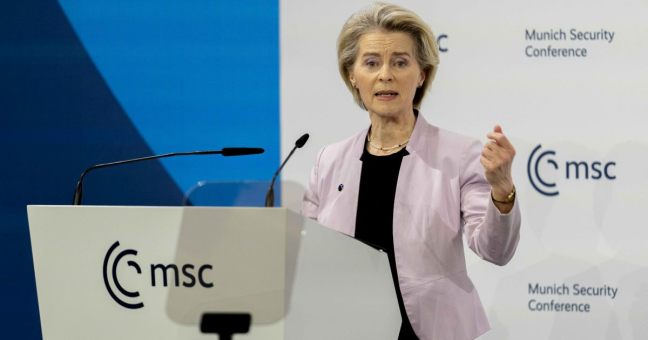 Ue, Von der Leyen “La spesa per la difesa deve aumentare”