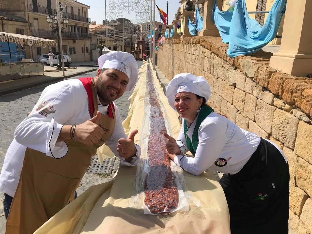 torrone cannolo Guinness record