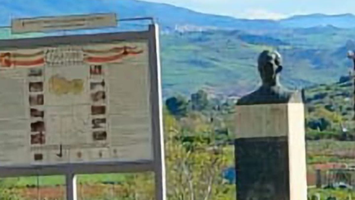 Dove era collocato il busto di Vincenzo Florio