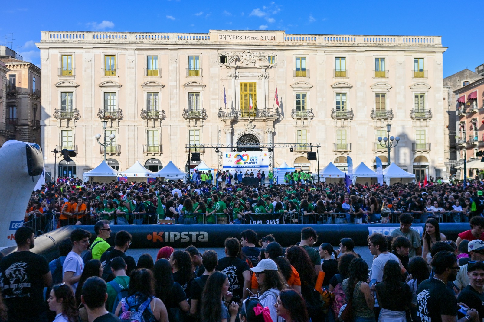 Università, Palio senza tifo in onore di Giulio, Carlo e Roberta