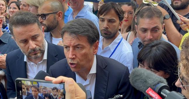 Giuseppe Conte a Palermo