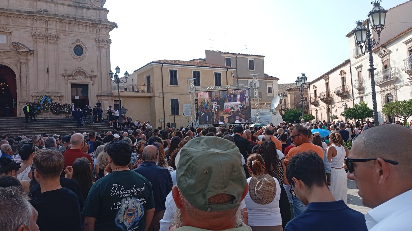 Funerali Pippo Baudo