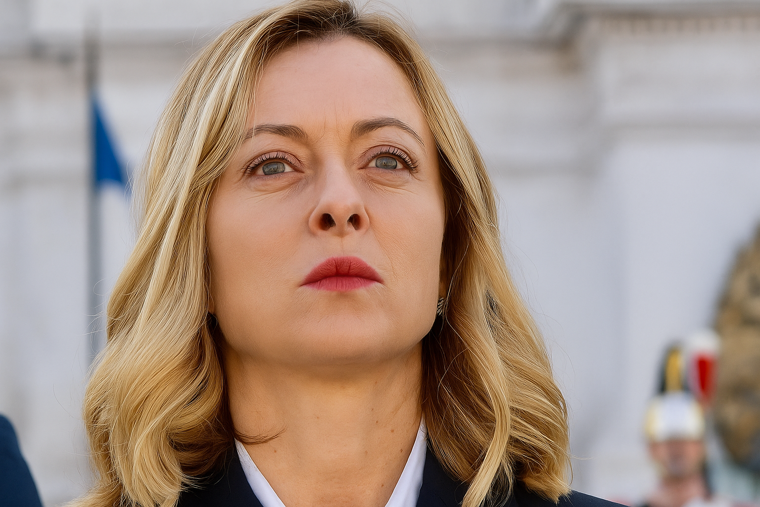 Meloni, la foto e le polemiche. Ma stavolta La Vardera ‘difende’ la premier