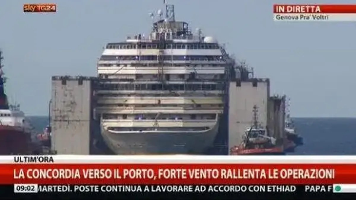 Morto pompiere Costa Concordia