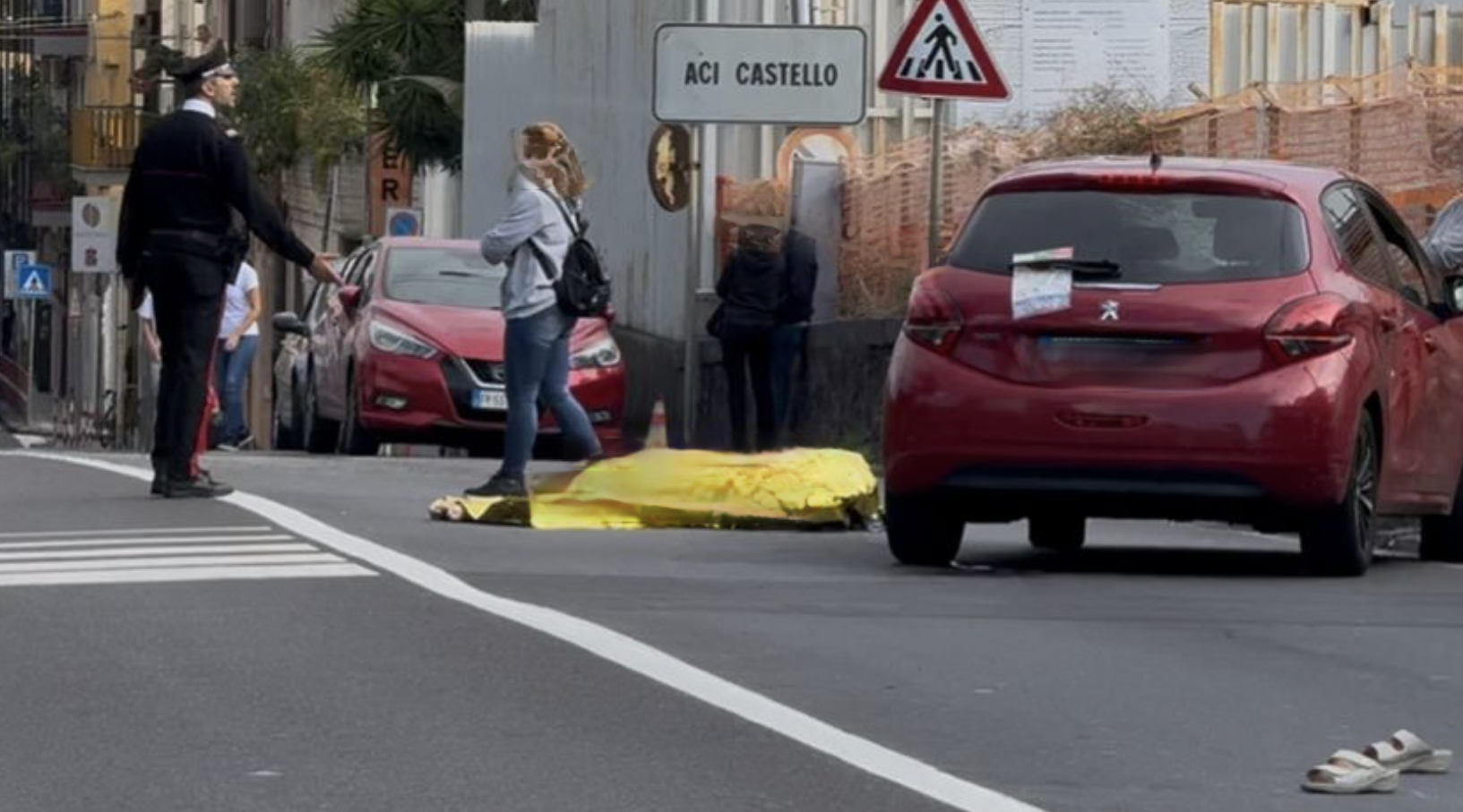 Incidente mortale Aci Castello