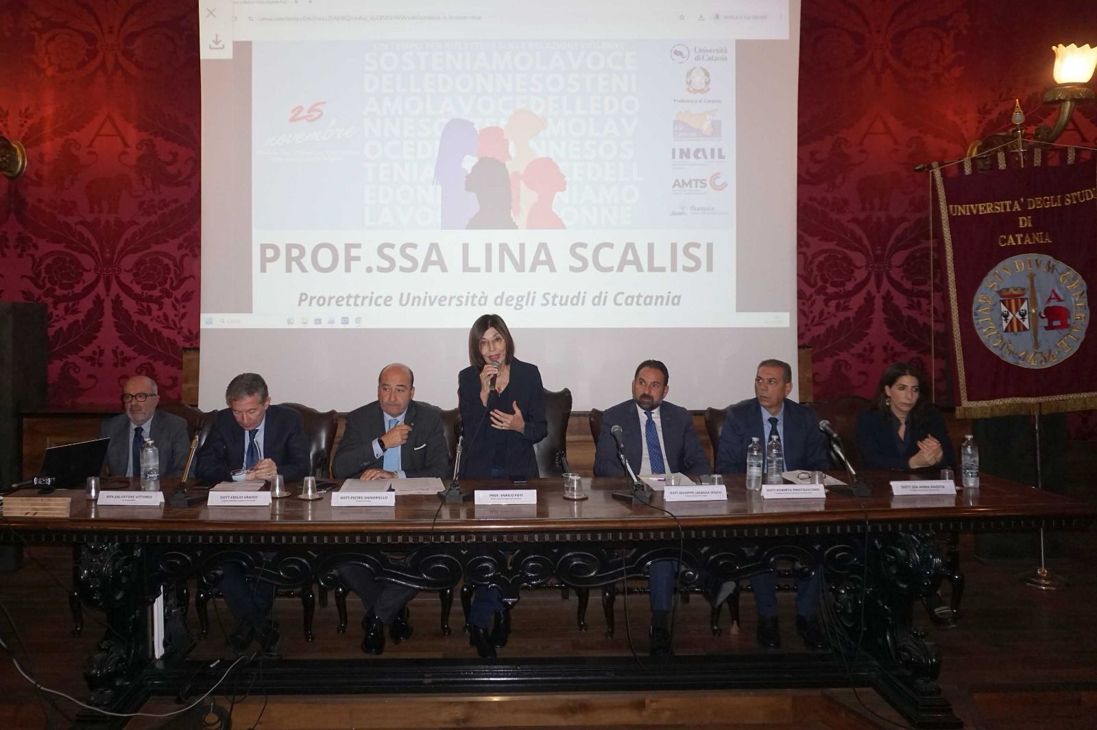 violenza donne università catania
