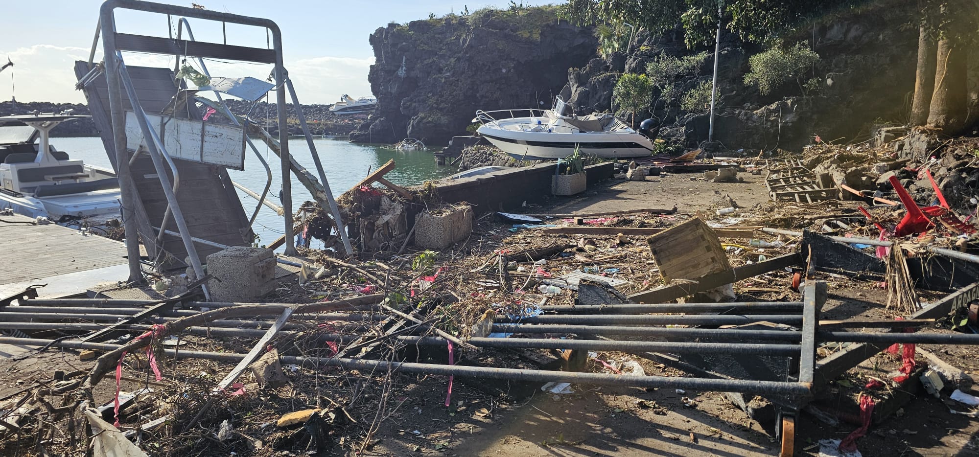 Catania ciclone porto Rossi