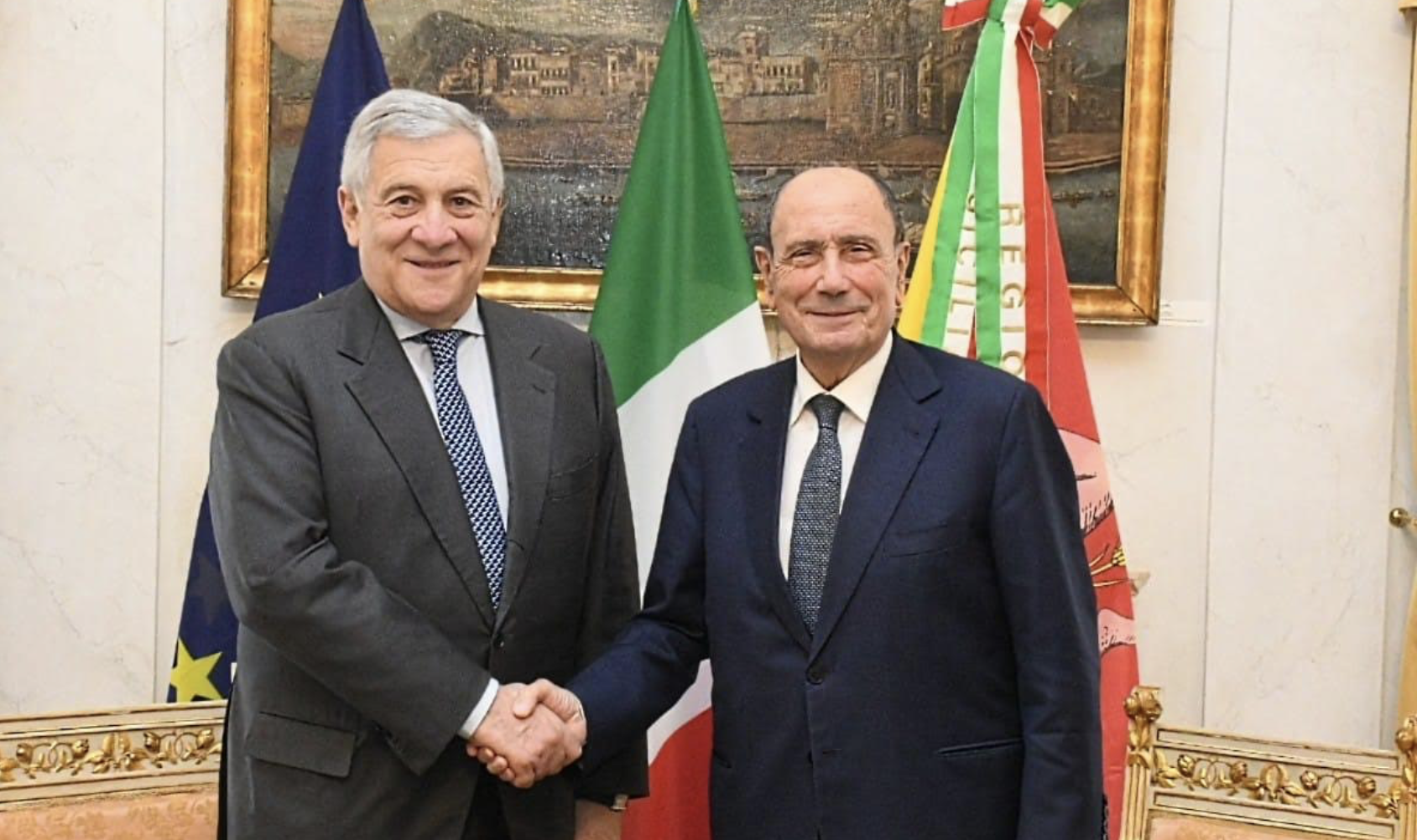 Tajani e Schifani
