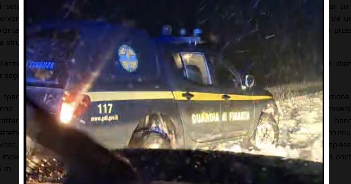 Salvataggio sull'Etna