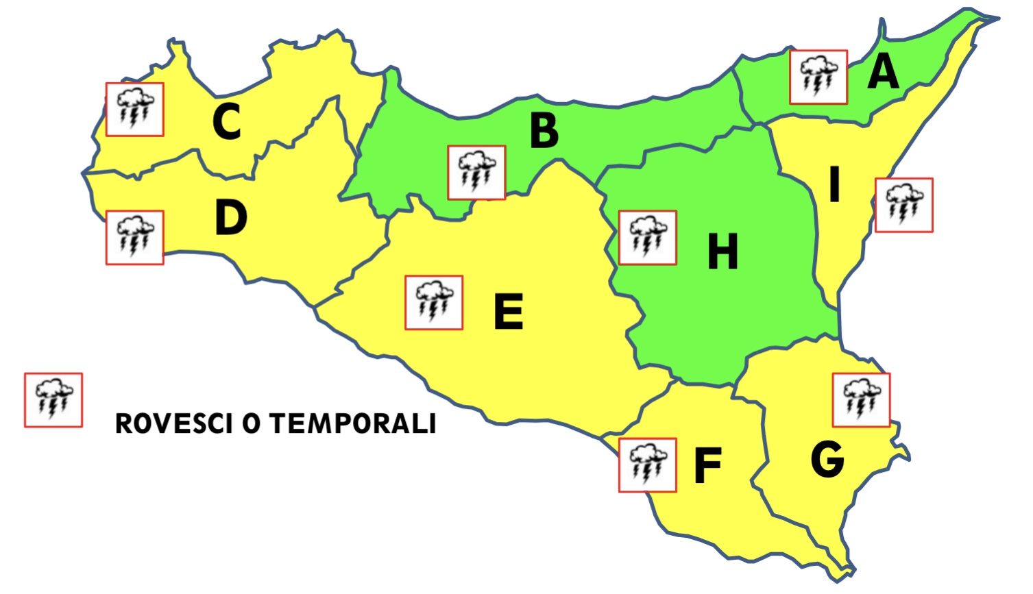 allerta gialla 23 gennaio