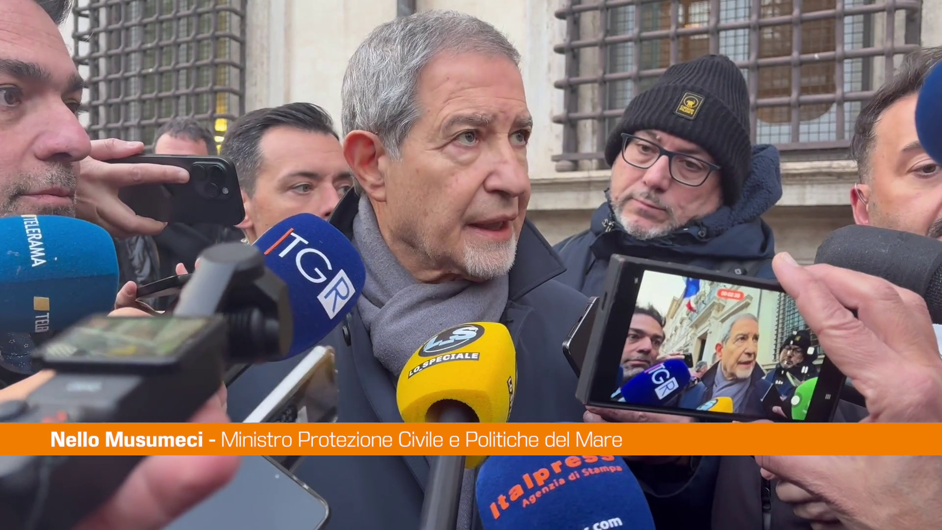 Maltempo, Musumeci “In alcune zone rivedere collocazione strade e ferrovie”