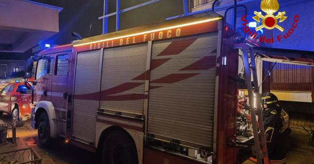 Incendio pizzo