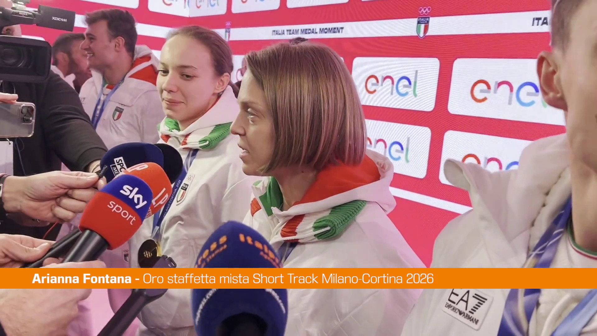 Arianna Fontana “Non ho altre parole, è stato magico”