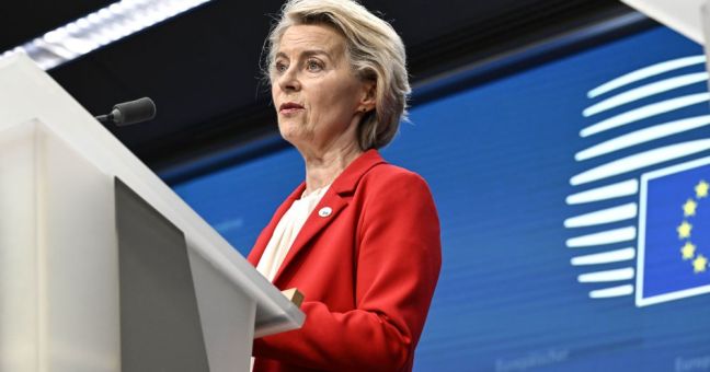 Von der Leyen “Nessuna lacrima per il regime iraniano che ha inflitto morte”
