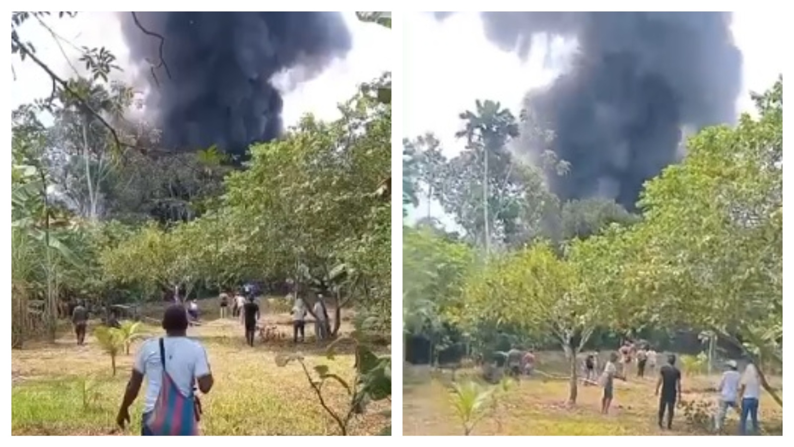 Perde quota e si schianta: il video dell’aereo militare che va giù dopo il decollo