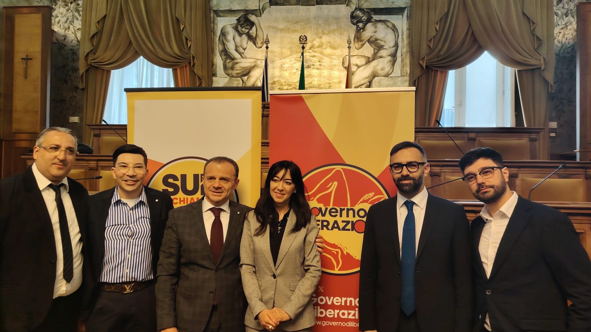 Riccardo Pellegrino e Cateno De Luca