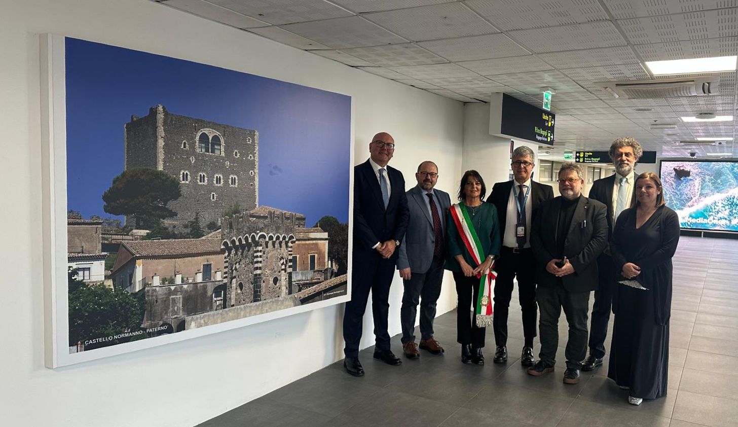 Aeroporto di Catania, PaternĂ˛ protagonista con lâ€™antica Hybla Major